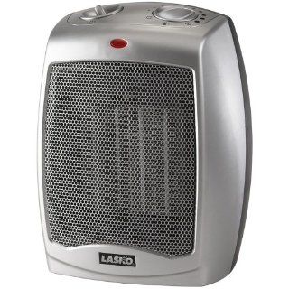 Lasko 754200 Ceramic Heater with Adjustable Thermostat & with Mini Tool Box (cog) 
