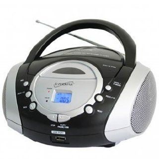 Supersonic Portable Audio System /CD Player with USB/AUX Inputs &amp AM/FM Radio Supersonic Port   Players & Accessories