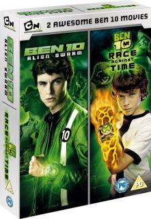 Ben 10 Alien Swarm/Race Against Time Double DVD      DVD