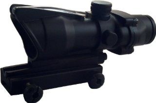 1x30 True Fiber Optic Red dot sight sighting system   By OTG  Sports & Outdoors