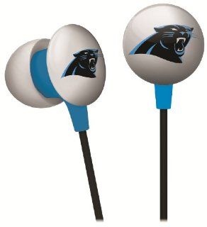 iHip NFF10200CAP NFL Carolina Panthers Mini Ear Buds, Blue/Black Electronics