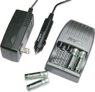 Energizer 15 Minute AA and AAA Charger with Car Adapter. Electronics
