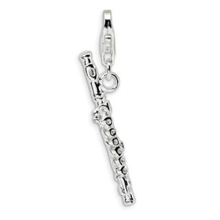 Amore La Vita™ Flute Charm in Sterling Silver   Zales