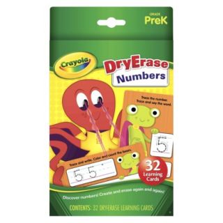 Crayola Dry Erase Flash Cards Numbers