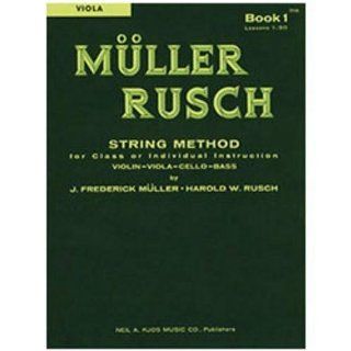 KJOS Muller Rusch String Method 1 Viola Book 