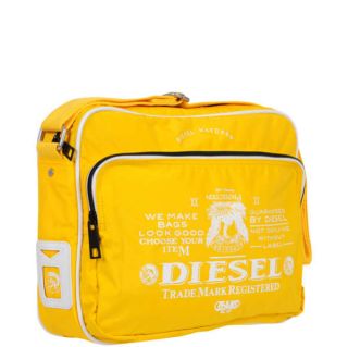 Diesel Happy Days/Potsie Nylon Messenger Bag   Yellow      Mens Accessories