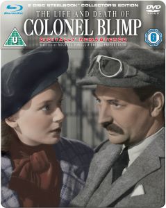 The Life and Death of Colonel Blimp   Steelbook Collectors Edition (Blu Ray and DVD)      Blu ray