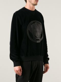 Versace Velour Sweatshirt