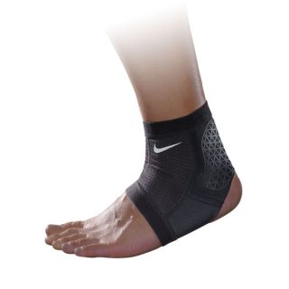 Nike Mens Pro Combat Ankle Sleeve Support   Black      Clothing