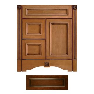 Architectural Bath Tuscany 36 in x 21 in Cognac Traditional Bathroom Vanity