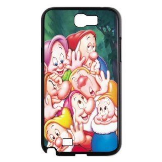 Custom Snow White and the Seven Dwarfs Back Cover Case for Samsung Galaxy Note 2 N7100 NO3202 Cell Phones & Accessories