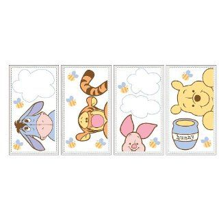 Disney Baby Peeking Pooh and Friends Wall Decals Baby