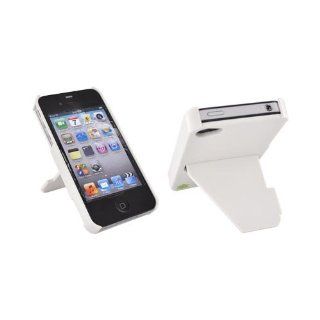 White OEM TRTL BOT TRTL STAND Hard Plastic Case DR2012WHT For Apple AT&T Verizon iPhone 4 Cell Phones & Accessories