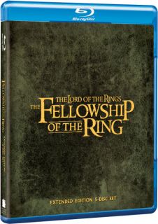 Lord of the Rings Fellowship of the Ring   Extended Edition      Blu ray
