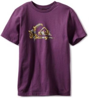 Quiksilver Boys Creepy, Purple, Small Fashion T Shirts Clothing