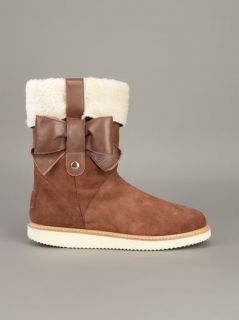 Red Valentino Bow Detail Snow Boot