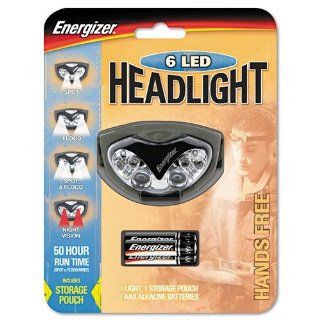 Energizer EVEHDL33A2E LED Headlight, 3 AAA Batteries, Green   Headlamps  