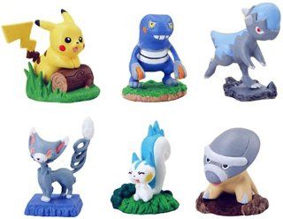 Pokemon Buildable Figure Collection 4 Set of 6 Toys & Games