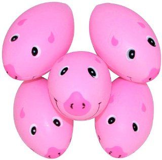 Relaxable Pig Footballs (1 dz) Toys & Games