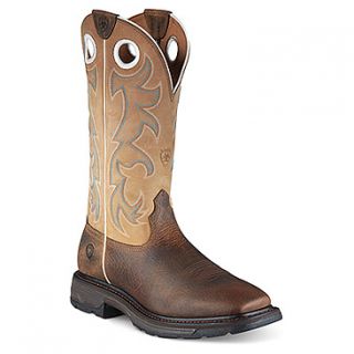 Ariat Workhog™ Wide Square Toe Tall ST  Men's   Earth/Beige