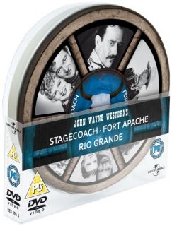 John Wayne Westerns   Tin Box Set      DVD