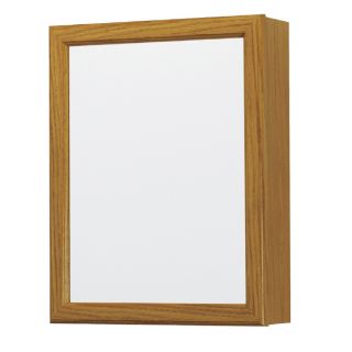 Style Selections Oak Particleboard Surface Mount Medicine Cabinet