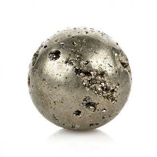 Richard Mishaan Pyrite Sphere   Metallic