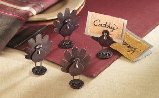 TAG TurkeyTealights and Placecard Holders, Set of 4 (770023)   Kitchen Linen Accessories