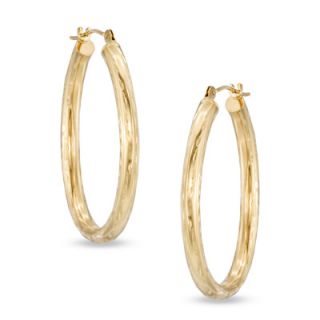 hoop earrings in 14k gold $ 170 00 buy one get one 50 % off discount