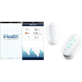iHealth PO3 Pulse Oximeter Health & Personal Care