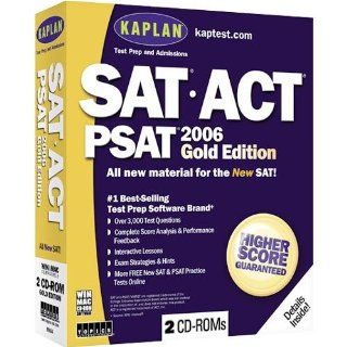 Kaplan SAT ACT PSAT 2006 Gold Edition) Software