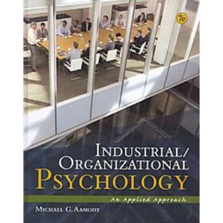 Industrial/Organizational Psychology (Hardcover)
