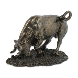 Wall Street  Charging Bull Sculpture MAGNIFICENT    Bust Sculptures