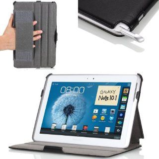 MoKo(TM) Slim Fit Folio Cover Case for Samsung Galaxy Note 10.1, BLACK Computers & Accessories