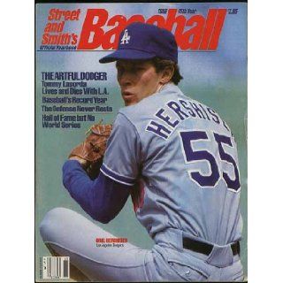 Street and Smith's 1986 Official Baseball Yearbook (Orel Hershiser   Los Angeles Dodgers cover) none Books