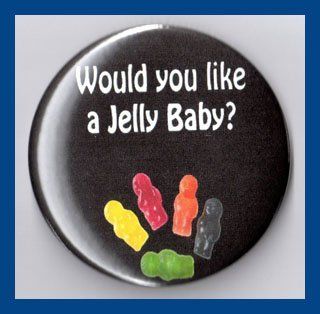 Doctor Who Would You Like a Jelly Baby 2.25 Inch Magnet  Refrigerator Magnets  