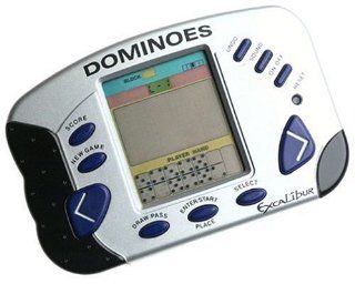 Electronic Double Six Dominoes Toys & Games