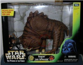 Star Wars Power of The Force Rancor and Luke Skywalker Toys & Games