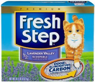 Fresh Step Fresh Expressions Scoopable Cat Litter, Lavender Valley, 18.9 Pound Bag  Pet Litter 