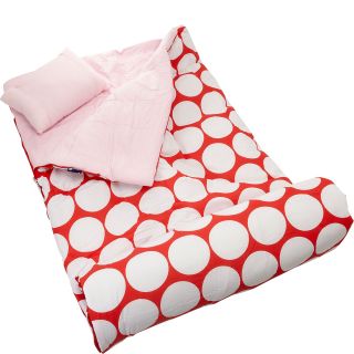 Wildkin Big Dot Red & White Original Sleeping Bag