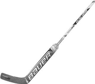 Bauer TOTALONE Intermediate Hockey Goalie Stick   Black   24.5 Inch  Sports & Outdoors
