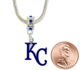 Kansas City Royals Charm with Connector Fits Pandora, Troll, Biagi and More  Sports Fan Charms  Sports & Outdoors