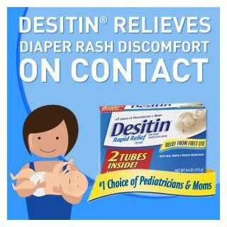 Destin Creamy   Zinc Oxide Diaper Rash Ointment (2 X 4.8oz Tubes) Total 9.6oz   Product Arrives As Shown in Photo. Inside Sealed Manufacturers Box. Also We Ship Your Order in a Box, NOT an Envelope. Your Order Will NOT Get Crushed Health & Personal C
