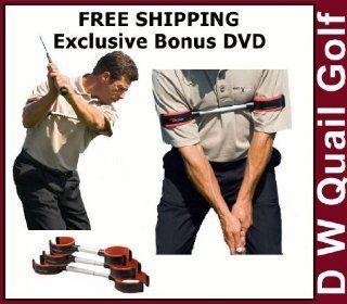 Perfect Connextion Golf Swing Trainer MEDIUM/LARGE Deluxe Package With Instructional DVD. Medium   Bicep 12 14" which is most men and some women. You Will Also Receive An Exclusive Free Bonus DVD From the Golf Lessons With O'Leary Series With Your