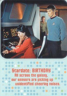 Greeting Cards   Birthday Star Trek "Stardate Birthday All across the Galaxy," Health & Personal Care