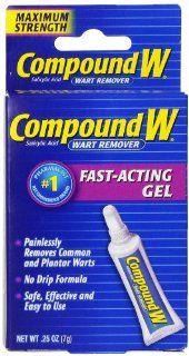 Compound W Wart Remover Fast Acting Gel Health & Personal Care