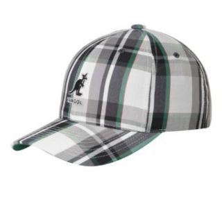 Kangol Men's Plaid Adj Baseball Hat,Chess Plaid Clothing