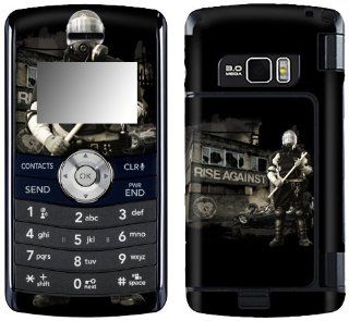 MusicSkins, MS RISA30034, Rise Against   Riot City, LG enV3 (VX9200), Skin Cell Phones & Accessories