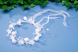 Flower Girl Head Wreath   First Communion Headpiece   Home And Garden Products