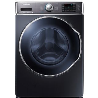 Samsung 5.6 cu ft High Efficiency Front Load Washer with Steam Cycle (Onyx) ENERGY STAR